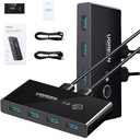 UGREEN ПЕРЕКЛЮЧАТЕЛЬ KVM-концентратор 2–4 USB 3.0