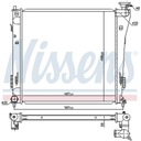 CHLODNICA, SISTEMA DE REFRIGERACIÓN DEL MOTOR NISSENS 67551 