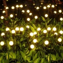 4x солнечные светлячки, садовые лампы 10LED