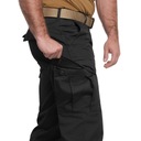 Spodnie wojskowe bojówki Mil-Tec US Ranger BDU Straight Cut Czarne XL Materiał dominujący Poliester