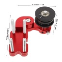 ELEGANCKI RED TENSIONER CHAINS DO MOTORCYCLE - STYLOWY APPLICATION I MODIFICATION  photo 11