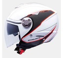 MT CITY ELEVEN DYNAMIC HELMET Глянцевый Белый/Красный