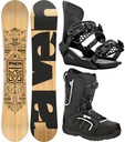 Комплект для сноуборда RAVEN Solid Classic шириной 156 см + крепления King+ Target MOZ