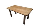 Дубовый раздвижной стол 160х80 см.