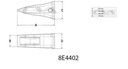 ZAB PARA LYZKI KOPARKI J400 CVA 10.5 KG 