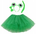 4 предмета НАРЯД ЛЯГУШКА КОСТЮМ ЛЯГУШКИ ДЛЯ 7-14 ЛЕТ
