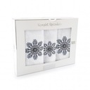 Комплект полотенец Zwoltex с белой розеткой