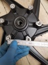 ДИСК КОЛЕСО ПЕРІД 17X1.85 HONDA CBF 125 08-15R 44650KWF930  фото 12