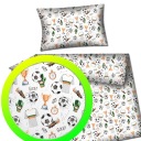 ДЕТСКОЕ ПОСТЕЛЬНОЕ БЕЛЬЕ В ВИДЕ ЗАБАВНЫХ КОШЕК НА СЕРОМ ФОНЕ