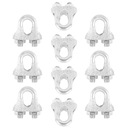 10x ОЦИНКОВАННЫЙ ЗАЖИМ, 6 ММ