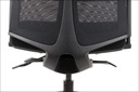 Otočná herná stolička k počítaču RYDER/GY Farba čalúnenia odtiene sivej