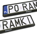 Рамка под номерной знак RENAULT ARKANA CAPTUR CLIO MEGANE KOLEOS KANGOO