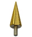 STOPNIOWE STOŻKOWE WIERTŁO DO METALU TYTANOWE 4-32