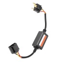 2 SZT. DEKODER ФАР АВТОМОБІЛЬНИХ LED (СВІТЛОДІОД) РАДІО АУДІО ФІЛЬТР CW  фото 9