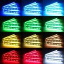 4X12SMD LIGHTING INTERIOR CABINS AUTO POJAZDU LED RGB LONG 48XSMD 