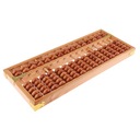 15 riadkov drevených korálkov Aritmetická hračka Matematika Značka bez marki