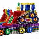 НОВІ 1000 шт. магнітних кульок 3 мм, магнітний набір Rainbow Neocube