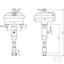 AMORTIGUADOR DE FRENADO HYDRAULICZNO-PNEUMATYCZNY T2025 