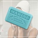 Марсельское мыло 125г в бруске с ароматом французского моря