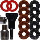 НАБОР ДЛЯ ЧИСТКИ СТУПИЦЫ И ШТИФТА 14 шт.