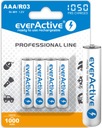4 Ni-MH АККУМУЛЯТОРА EverActive R03/AAA 1050 мАч