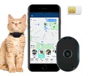 GPS-локатор для кошек CALMEAN + ошейник L/XL