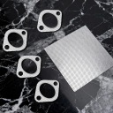 УПЛОТНИТЕЛЬ ВЫПУСКНАЯ 20X20 CM МЕТАЛ 350°C УНИВЕРСАЛЬНАЯ  фото 6