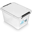 ЗАКРЫТЫЙ ПЛАСТИКОВЫЙ КОНТЕЙНЕР С КРЫШКОЙ, 15,5 Л.