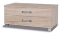 Комод под ТВ, низкий шкаф с ящиками, COLORS MAX