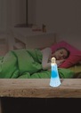 Frozen Elsa ľadové kráľovstvo figúrka-nočná LED lampa Pohlavie dievčatá