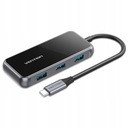 VENTION HUB USB — Type-C 5 в 1 — PD 87 Вт — 4x USB3.0