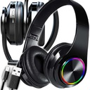 БЕСПРОВОДНЫЕ НАУШНИКИ B39 BLUETOOTH MP3 НАКЛОННЫЙ RGB МИКРОФОН ДЛЯ ДЕТЕЙ