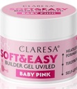 CLARESA SOFT&EASY BUILDER GEL BABY PINK 90G БОЛЬШАЯ ЕМКОСТЬ