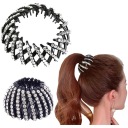 РУБИНОВАЯ ШАПКА ДЛЯ ВОЛОС ПТИЦЬЕ ГНЕЗДО ЦИРКОНИЯ