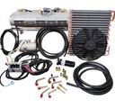 UNIVERSAL SET AIR CONDITIONER ELEKTRYK 12V / 24V KOMBAJN GAS R134A - 228 