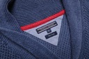 Tommy Hilfiger ľanový sveter kardigan pletený L Výstrih výstrih do V