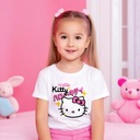 Detské biele tričko ako darček Zajačik KUROMI YIN YANG Vzory - 134 Počet kusov v ponuke 1 szt.