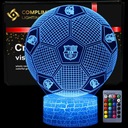3D светодиодный USB-ночник ФК Барселона Футбол