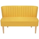 Sofa 117x555x77 cm żółty materiał Marka VidaXL