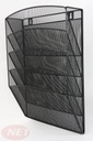 Настенный металлический контейнер для документов для сетевых каталогов, черный