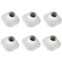 6x E27 Патрон лампы Патрон лампы Фарфоровый патрон лампы