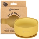 PETITE&MARS SILIKONOWA DWUKOLOROWA MISECZKA Z PRZYSSAWKĄ