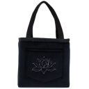 Бархатная сумка-шоппер Pappo