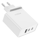 СЕТЕВОЕ ЗАРЯДНОЕ УСТРОЙСТВО ROCK USB C A GAN С КАБЕЛЕМ ПИТАНИЯ 65 ВТ USB-C QC PD