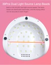 86W UV LED Lamp Nail Dryer(White) Hmotnosť (s balením) 0.12 kg