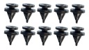 10x Клипсы крепления крышки двери RENAULT LAGUNA
