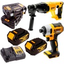 COMBO DCF787 DCH133 2x4 Ач 18 В DEWALT DCK2023M2T TS