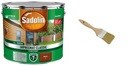 SADOLIN CLASSIC ПРОПИТКА - красное дерево, 9л + ЩЕТКА