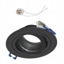 Герметичный светильник MOVABLE IP54 для светодиодов GU10 230В, круглый, черный