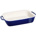 Staub Premium керамическое блюдо прямоугольное, 2,4 л, синее
